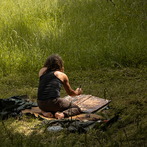 QUAND UN ARTISTE RENCONTRE LA NATURE