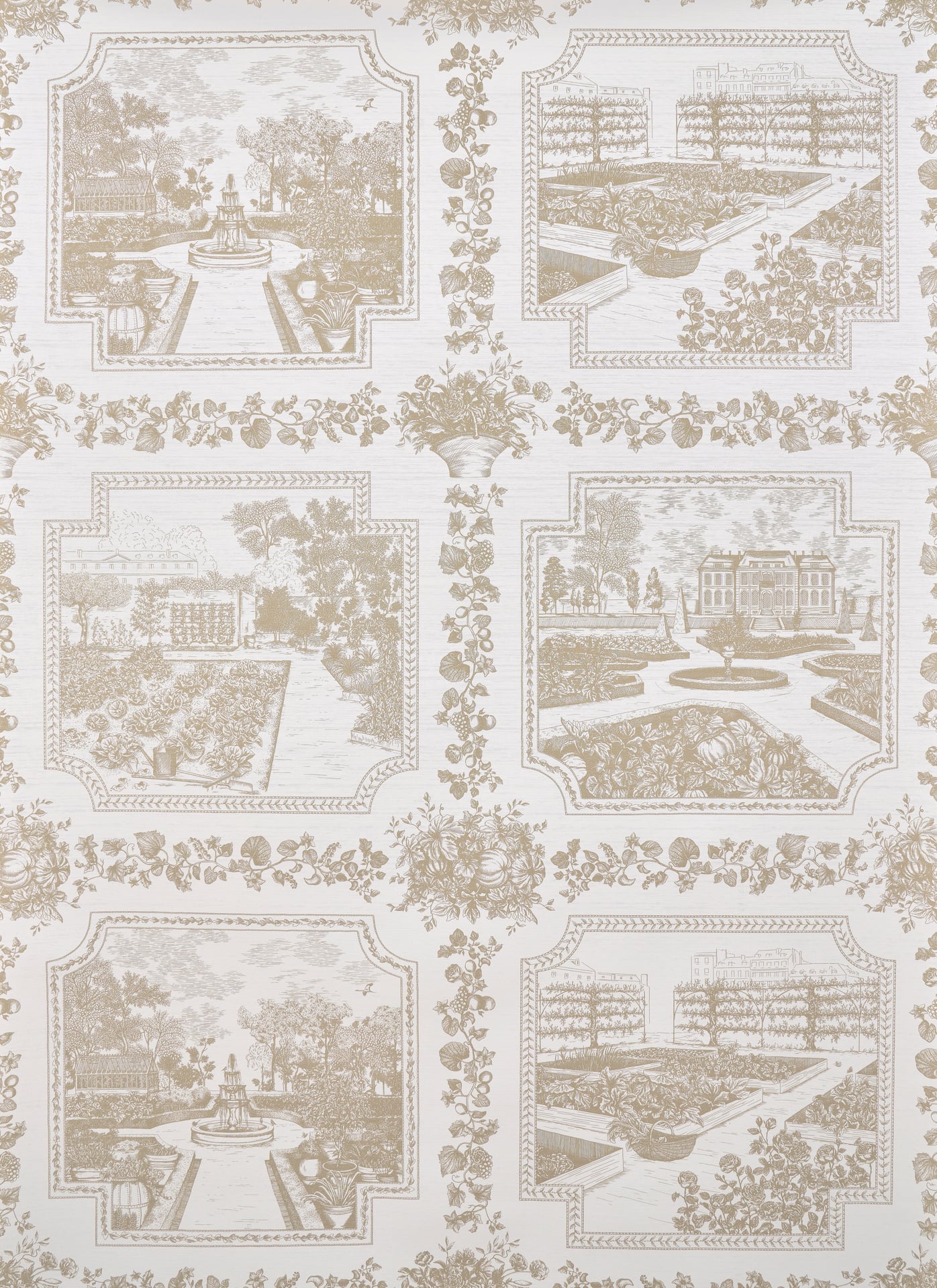 Les quatre potagers  - Laize: 130 cm / 51,18 inch