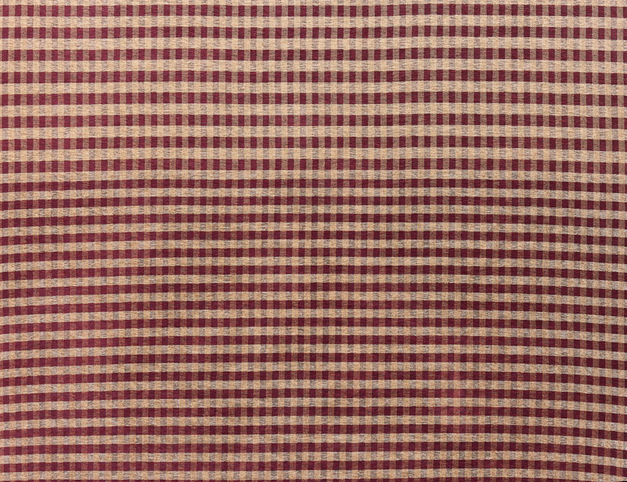 Ticking check chenille  - Laize: 134 cm / 52,75 inch
