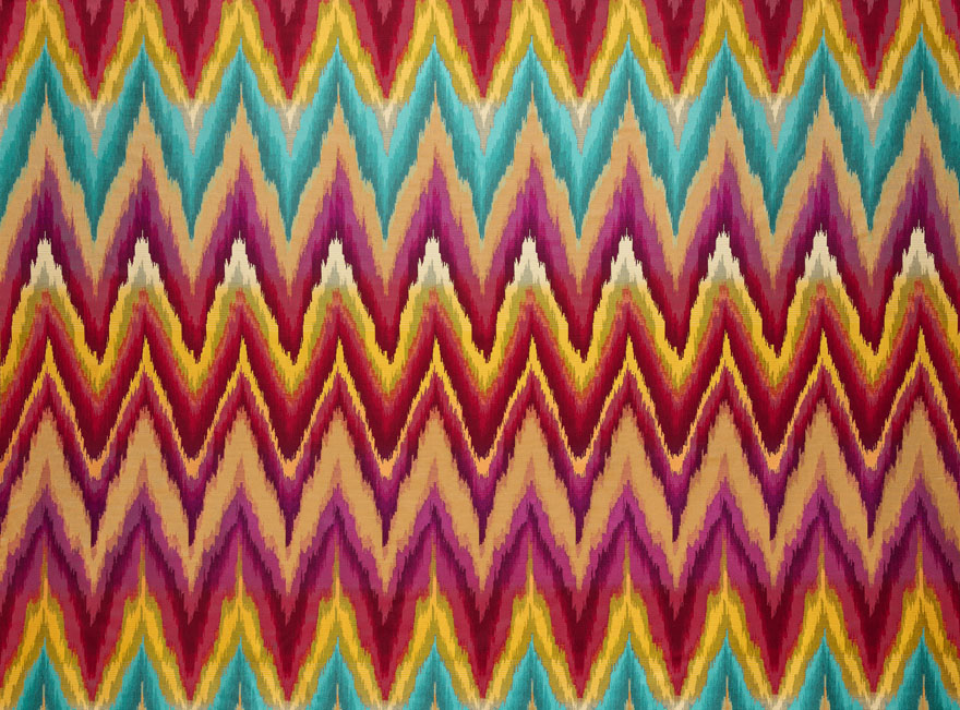 Ombre ikat  - Laize: 144 cm / 56,69 inch