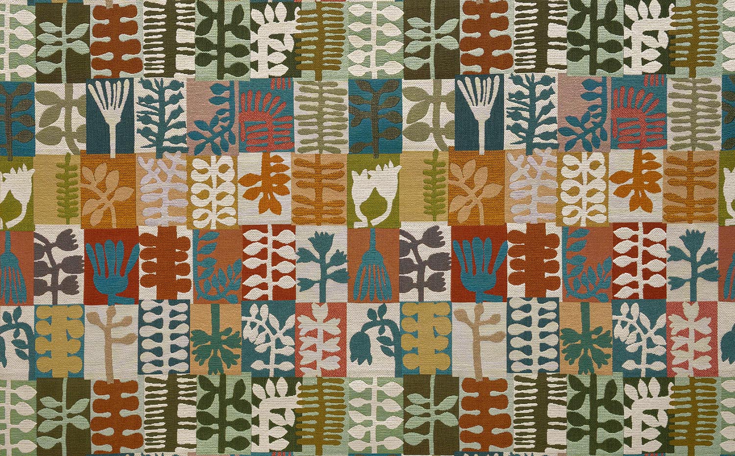 Les feuillages  - Laize: 136 cm / 53,54 inch