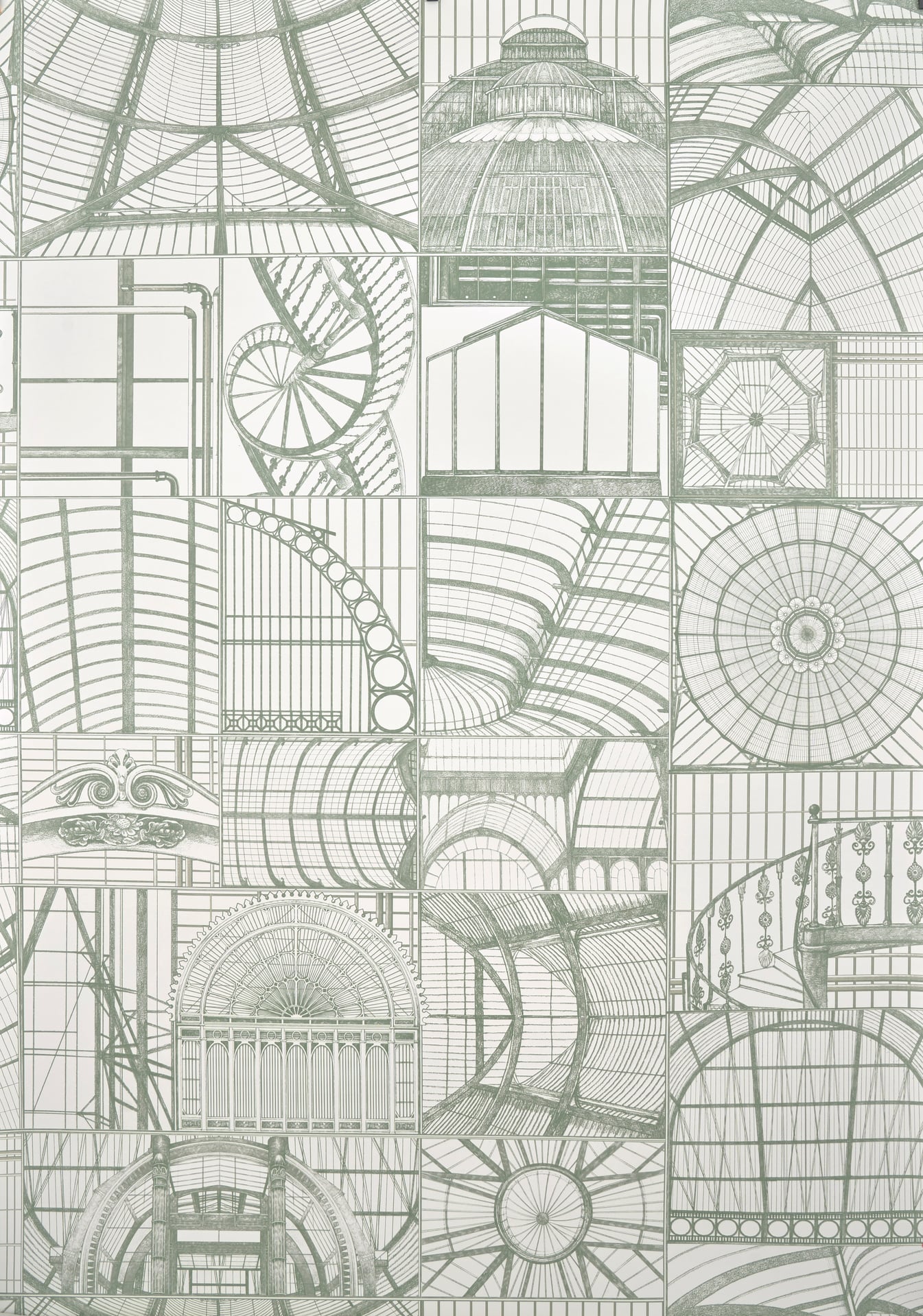 Sous la verriere  - Laize: 134 cm / 52,75 inch