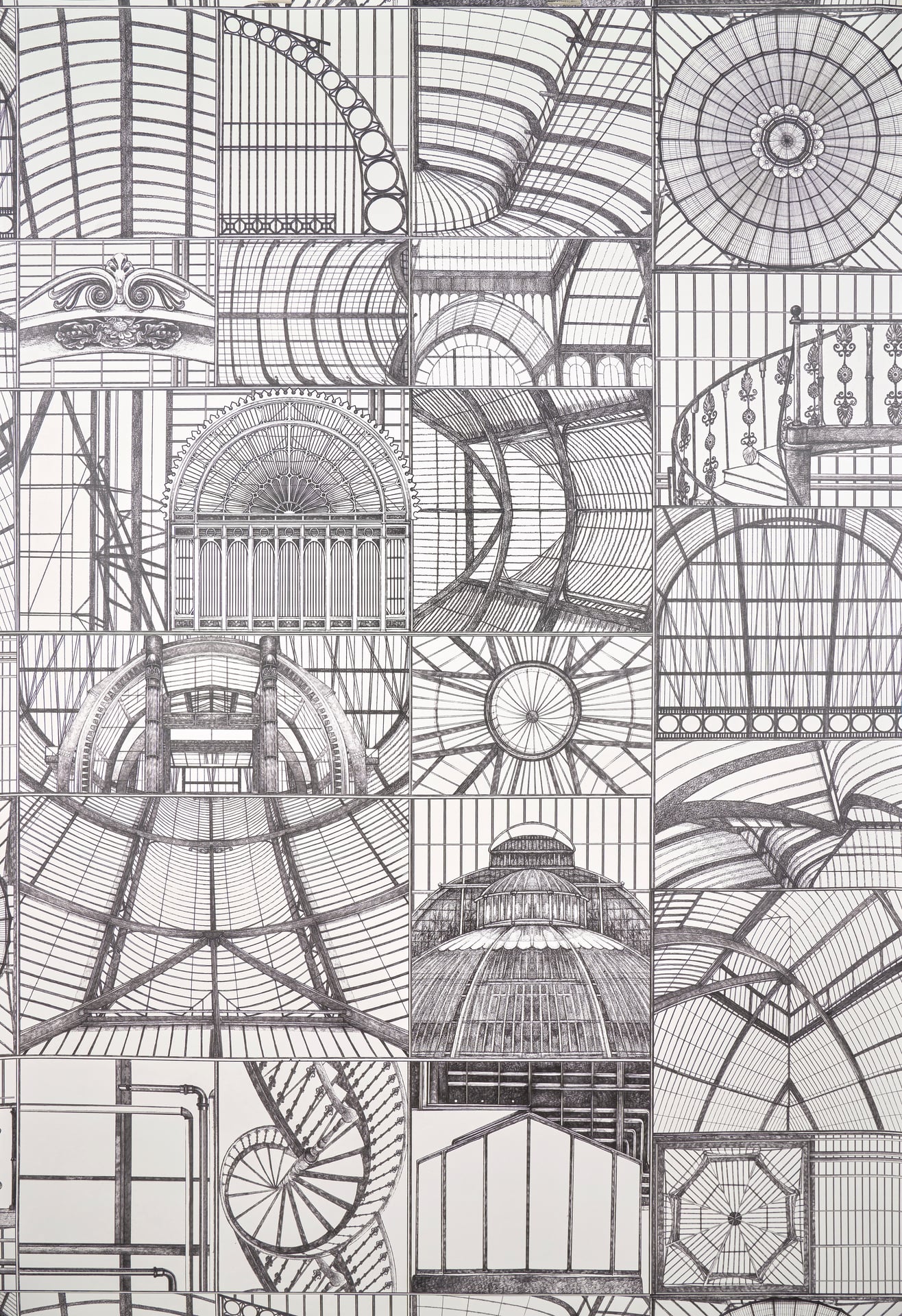 Sous la verriere  - Laize: 134 cm / 52,75 inch