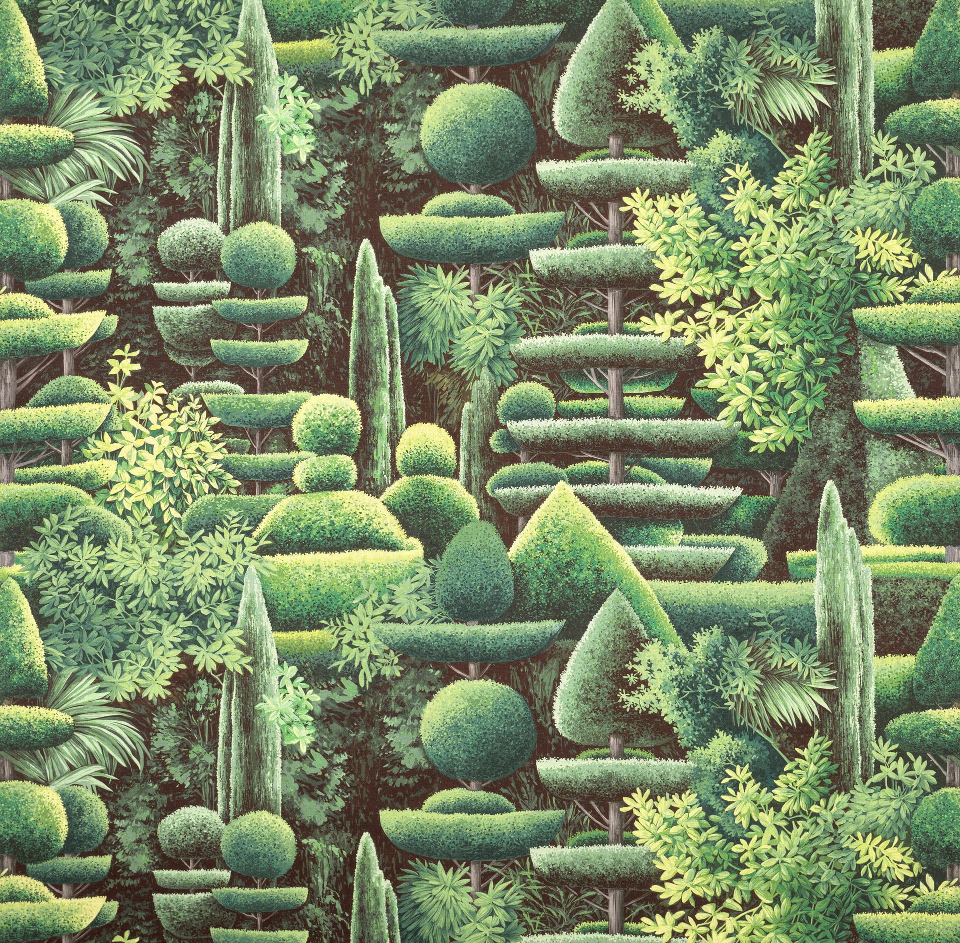 Les topiaires  - Laize: 138 cm / 54,33 inch