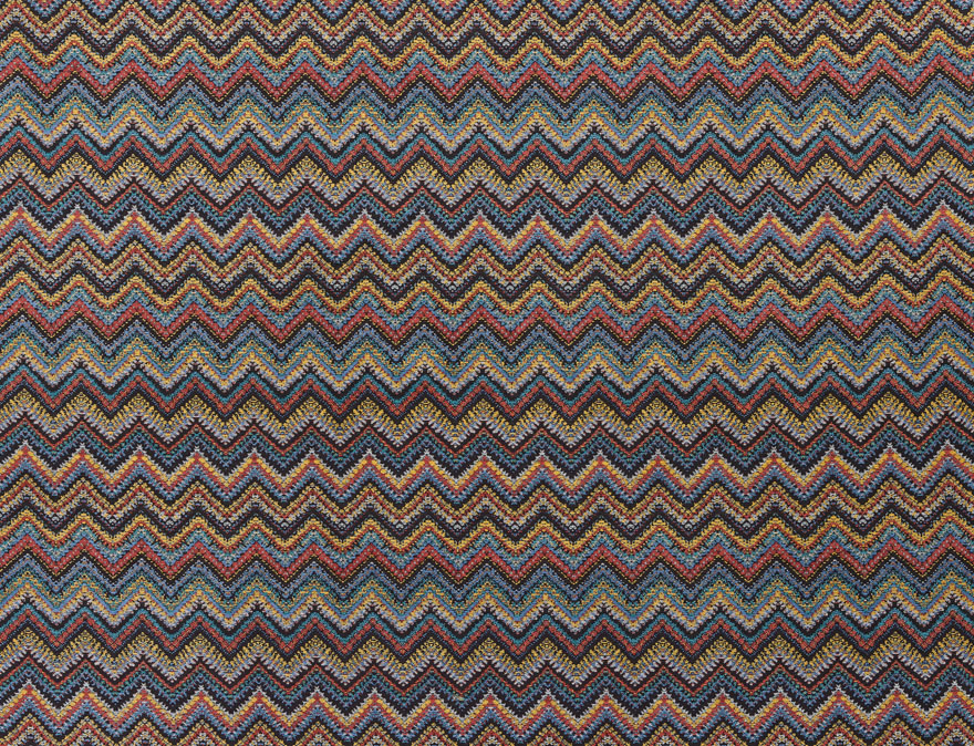 Zig zag texture  - Laize: 134 cm / 52,75 inch