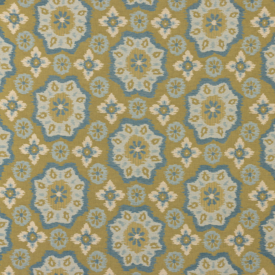 Floral tile  - Laize: 134 cm / 52,75 inch
