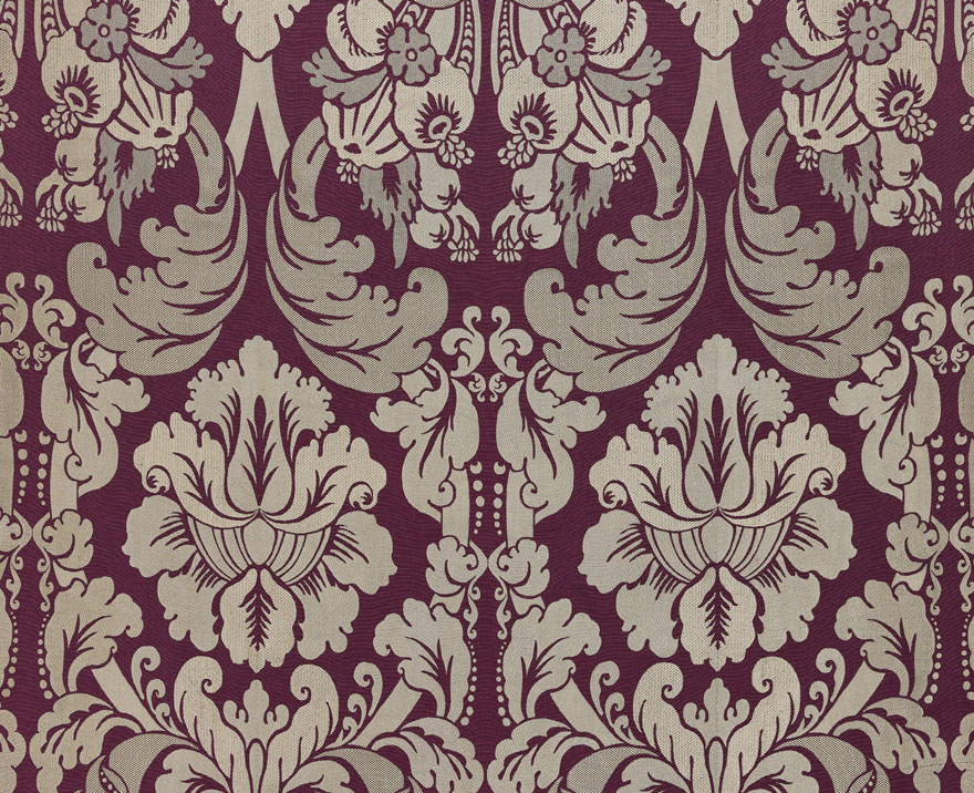 Funky damask  - Laize: 134 cm / 52,75 inch