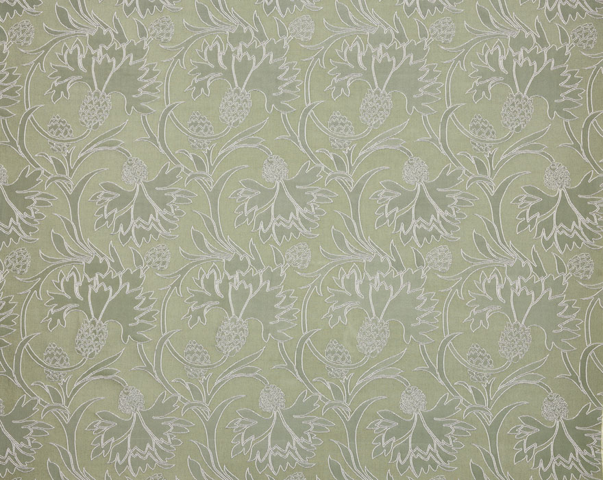 Kensington embroidered  - Laize: 132 cm / 51,96 inch