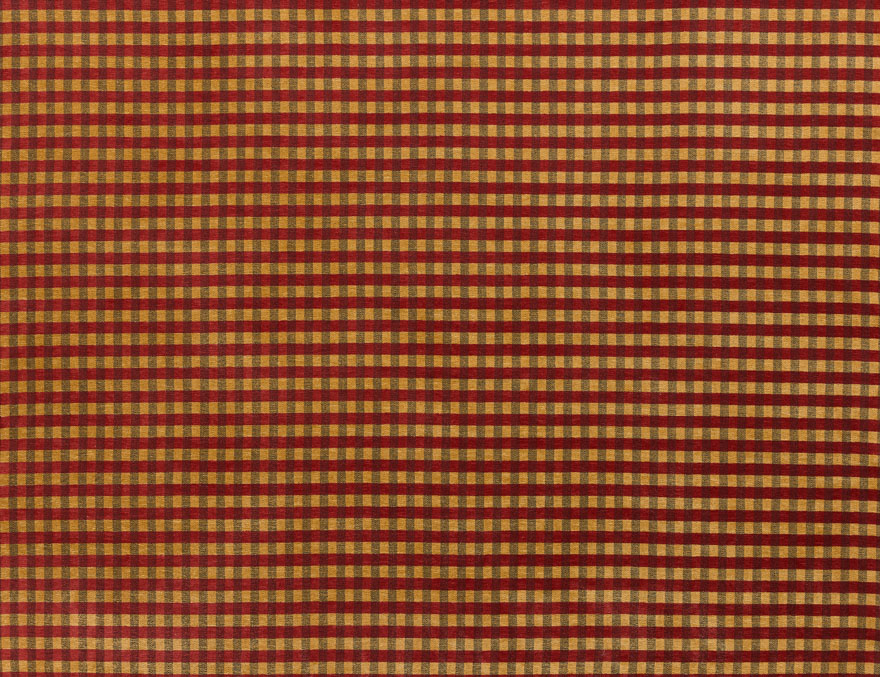 Ticking check chenille  - Laize: 134 cm / 52,75 inch