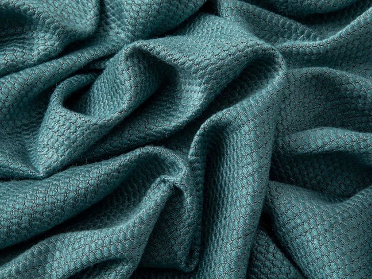 Tissus Bubble undulation-Seablue-T0813002 Pierre Frey