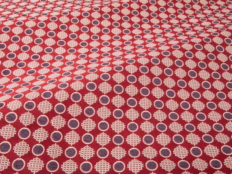 Tissus Chenille dot-Ogee red-T0746001 Pierre Frey