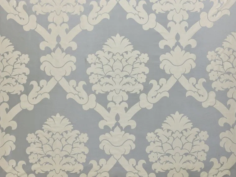 Fabrics Nicole damask-Steel-T0695001 Pierre Frey