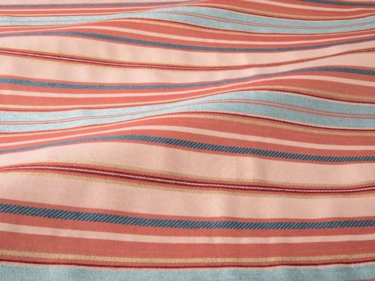 Tissus Justine stripe-Carnation-T0759002 Pierre Frey