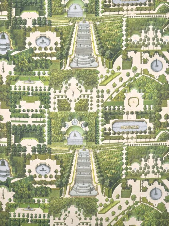 Fabrics Domaine royal-PRINTEMPS-F4098001 Pierre Frey