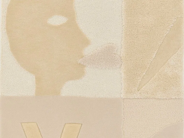 Carpets and rugs Game of love offwhite-NATUREL-FT512001 Pierre Frey