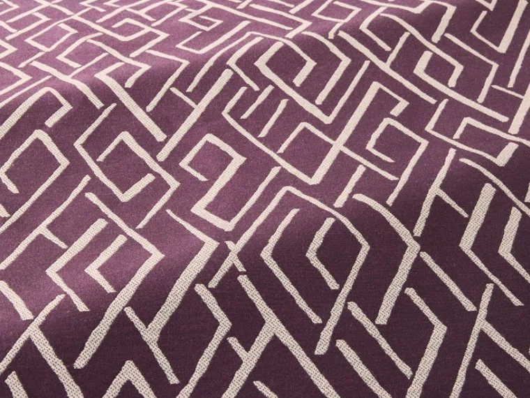 Tissus Sudanese small-Plum-T0790001 Pierre Frey