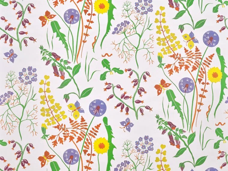 Papiers peints Pre d'ete-MULTICOLORE-FP228001 Pierre Frey