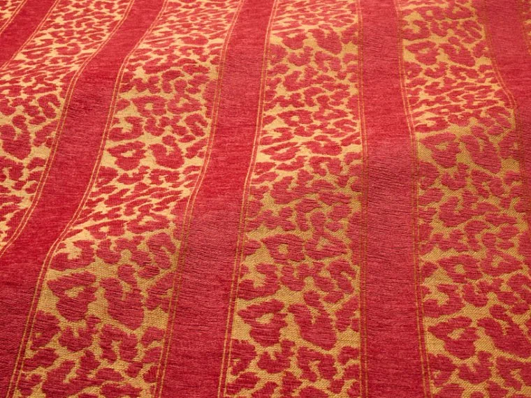 Tissus Leopard stripe-Raspberry-T0725003 Pierre Frey