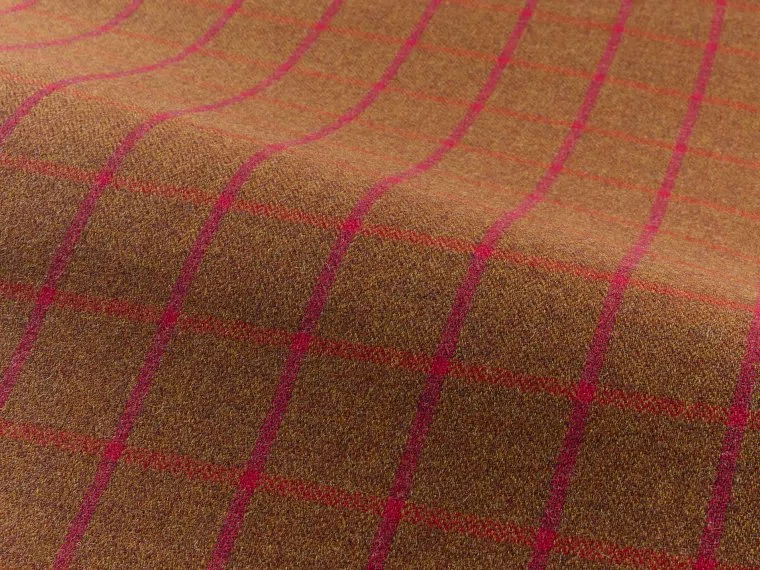 Fabrics Wicklow-ORANGE FUSHIA-F4142001 Pierre Frey