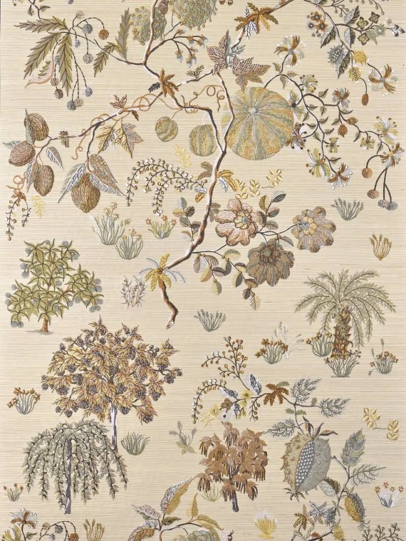 Wallpapers Le verger enchante-MATIN-FP285001 Pierre Frey