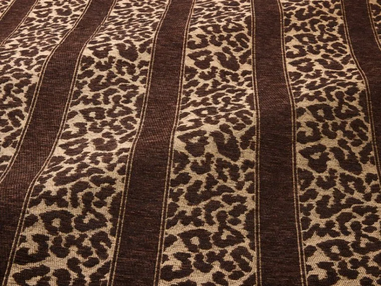 Tissus Leopard stripe-Espresso-T0725001 Pierre Frey