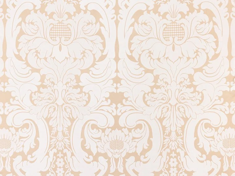 Tissus Large french damask silk-Oyster natural-T0699002 Pierre Frey