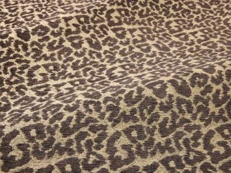 Leopard chenille