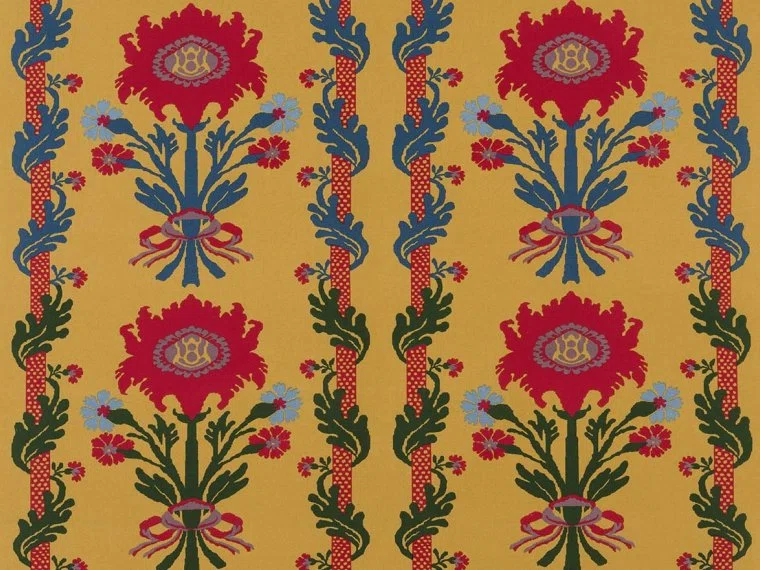 Fabrics Victor hugo - imprimé-Jaune-L4145100 Pierre Frey