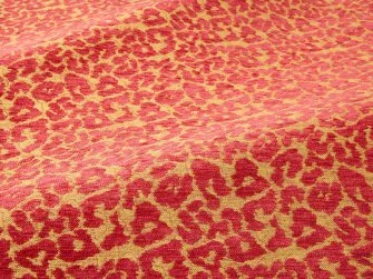 Leopard chenille