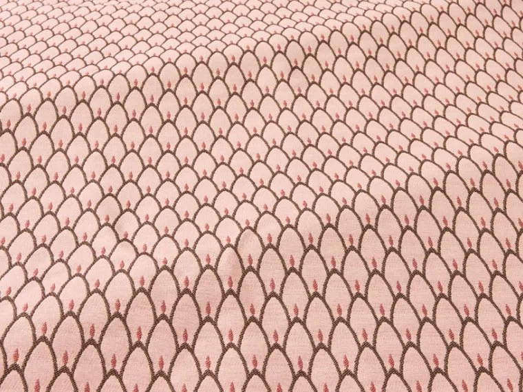 Tissus Feather trellis cotton-Carnation-T0749001 Pierre Frey
