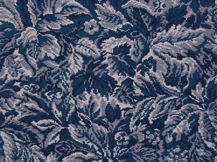 Tapis et moquettes Petit abelia-MARINE-FT524002 Pierre Frey