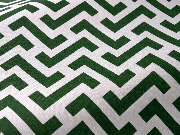 Fabrics Block zigzag thorp-Emerald-T0004001 Pierre Frey