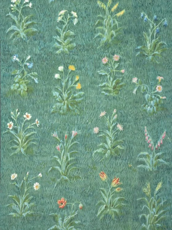 Wallpapers L'herbier du jardin-PRAIRIE-FP282001 Pierre Frey