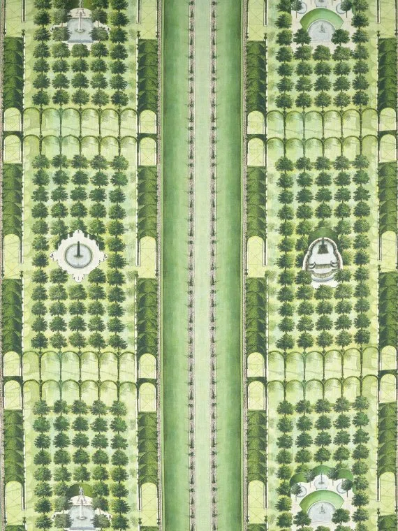 Fabrics Les allees de marly-VÉGÉTAL-F4100001 Pierre Frey