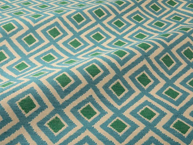 Tissus Allannah carpet-Kingfisher-T0784002 Pierre Frey