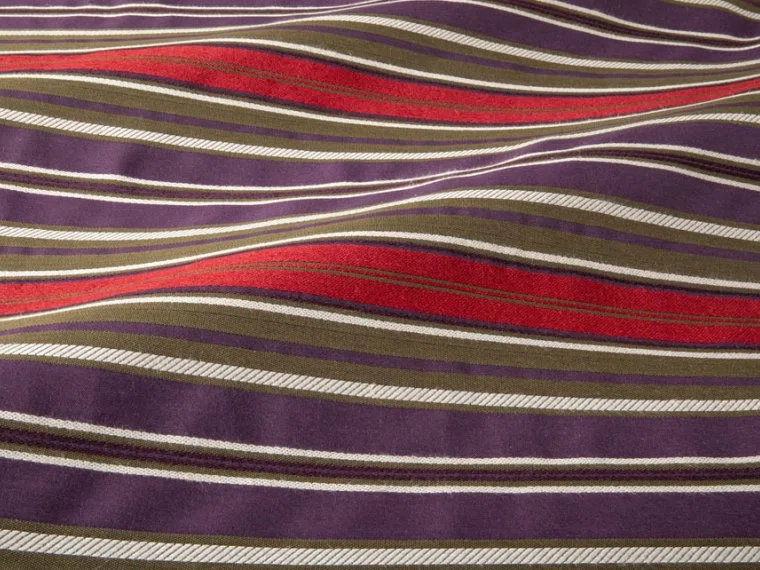 Tissus Justine stripe-Grape-T0759003 Pierre Frey