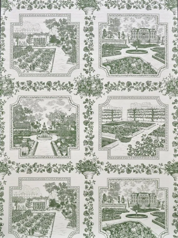 Wallpapers Les quatre potagers-VEGETAL-FP284002 Pierre Frey