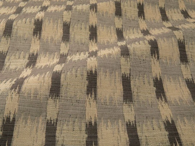 Tissus Ikat blocks-Coffee-T0735003 Pierre Frey