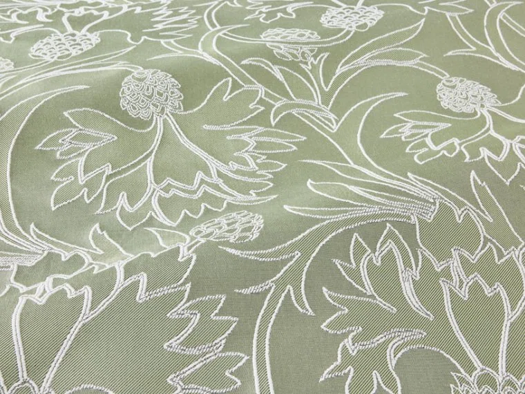 Tissus Kensington embroidered-Mint-T0706002 Pierre Frey